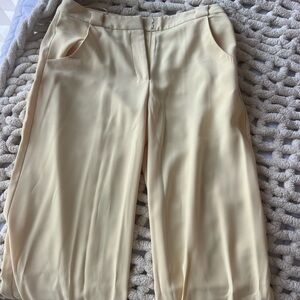 Amanda Uprichard Saddler Pants Wide Leg Pants